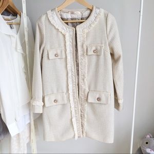 Tweed Cream Jacket